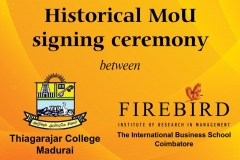 MoU-FIRM-Thiagarajar-College