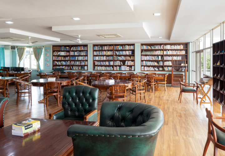 PGDM International MBA Admission Open 2026 well-stocked-air-conditioned-library