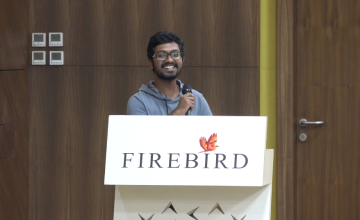 Firebird Mr. Bala Murugan interacted with students
