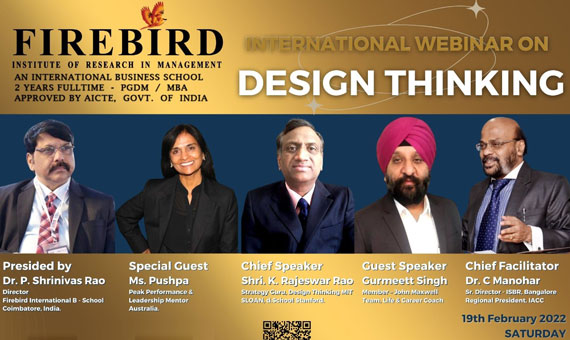 Firebird International Webinar On “Design Thinking”
