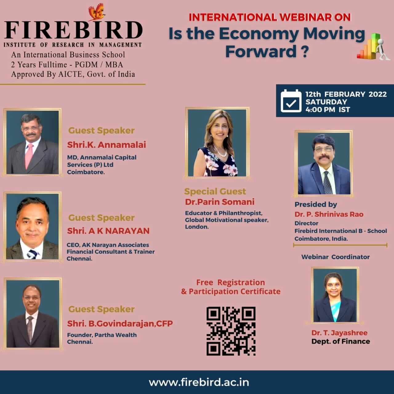 Firebird International Webinar on Is the Economy Moving Forward