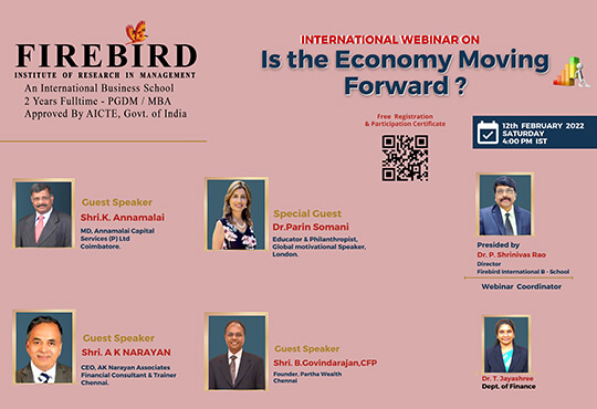 Firebird International Webinar on Is The Economy Moving Forward