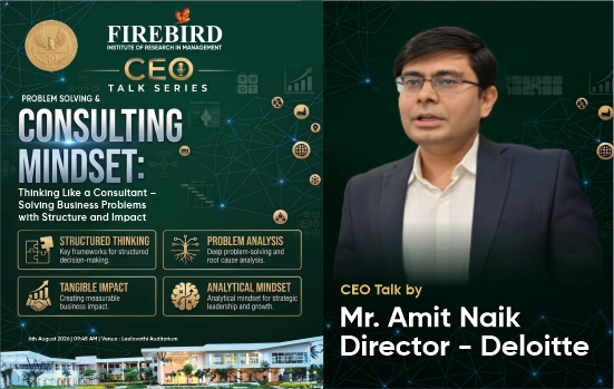 CEO Talk Series Developing a Problem Solving and Consulting Mindset-Firebird